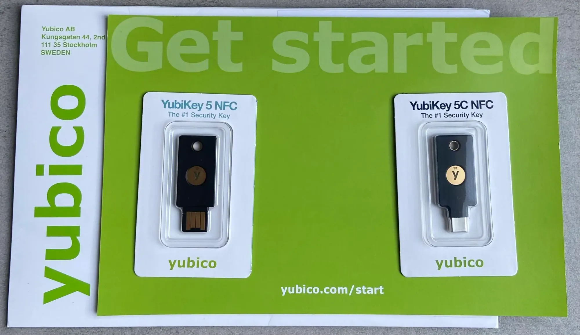 Test] Sécuriser ses authentifications avec la Yubikey 5 NFC